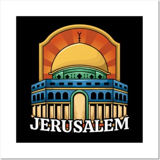 jerusalem holy city Posters and Art